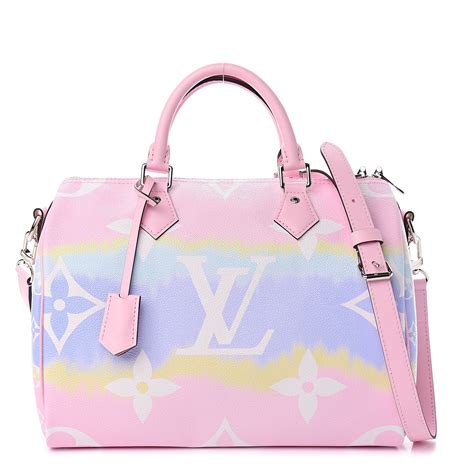 louis vuitton monogram escale speedy bandouliere 30 pastel|louis Vuitton Speedy 30 sale.